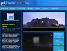 Tablet Screenshot of plasticforminginc.com